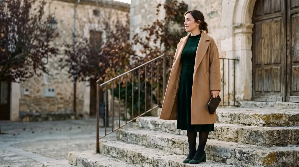 Invitada de Boda en Otoño e Invierno: 20 Looks con Abrigo
