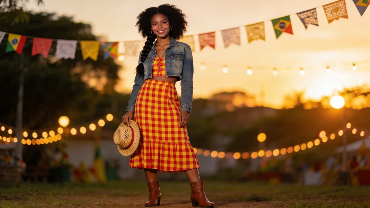 Look Festa Junina 2026: 25 Ideias Modernas