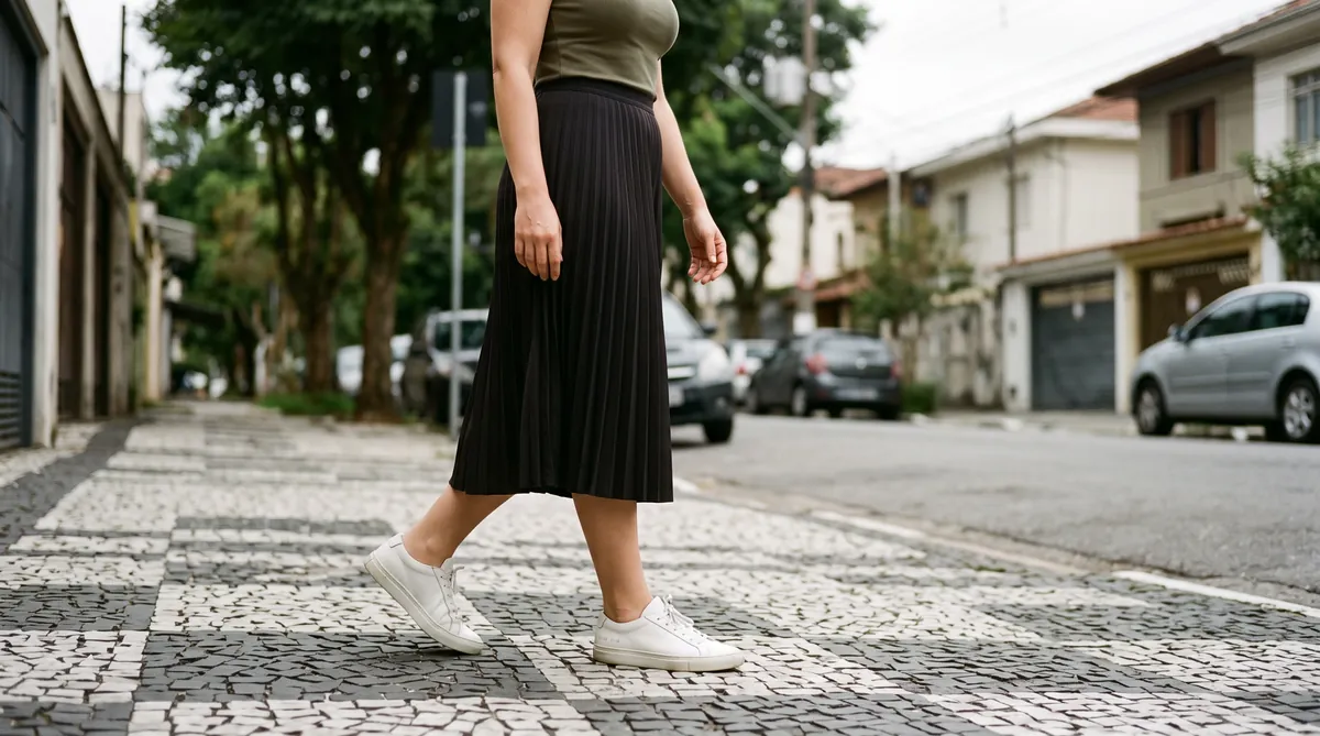 Look com tênis branco: 20 combinações, do casual ao social