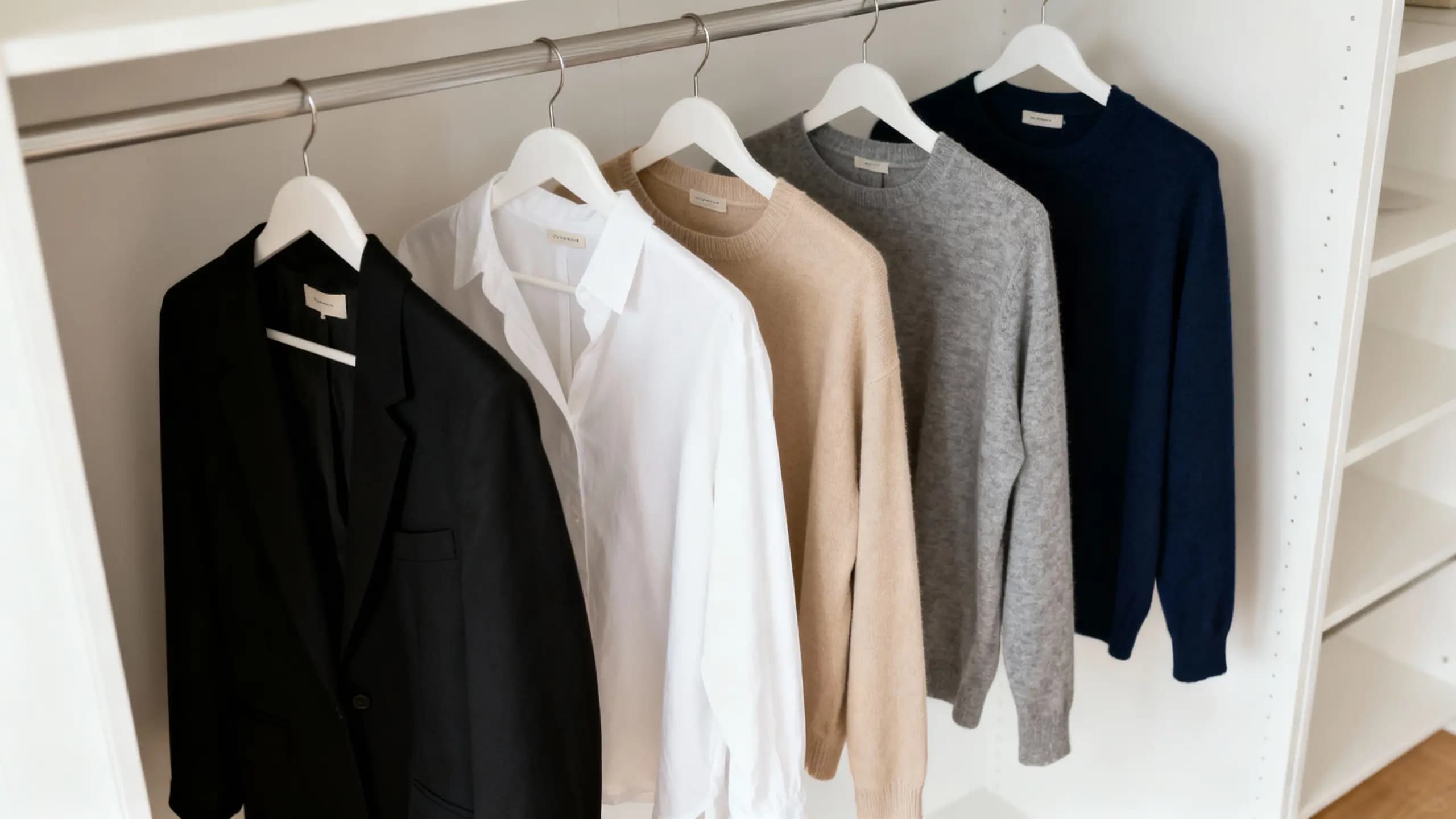 Minimalistische Garderobe: Weniger ist mehr mit KI