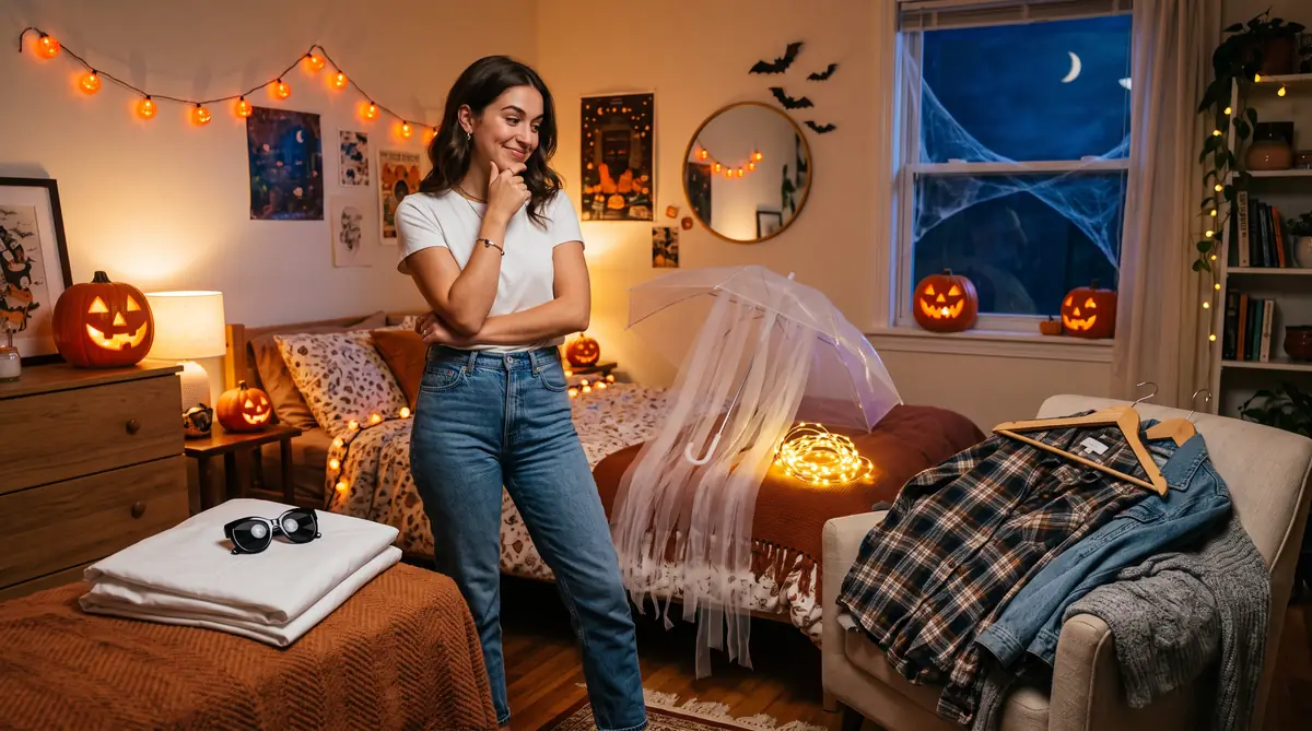 DIY Halloween Costumes With Normal Clothes: 3 Easy Looks