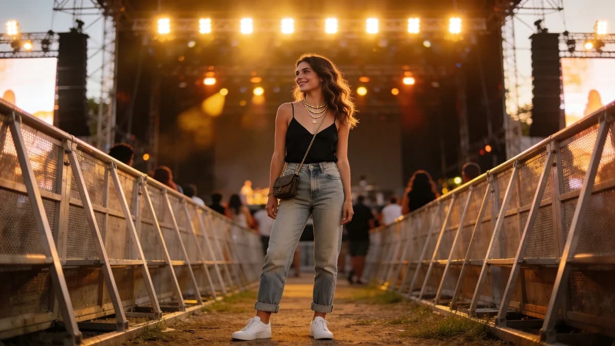 Outfit Concierto Verano 2026: Looks Cómodos y con Estilo