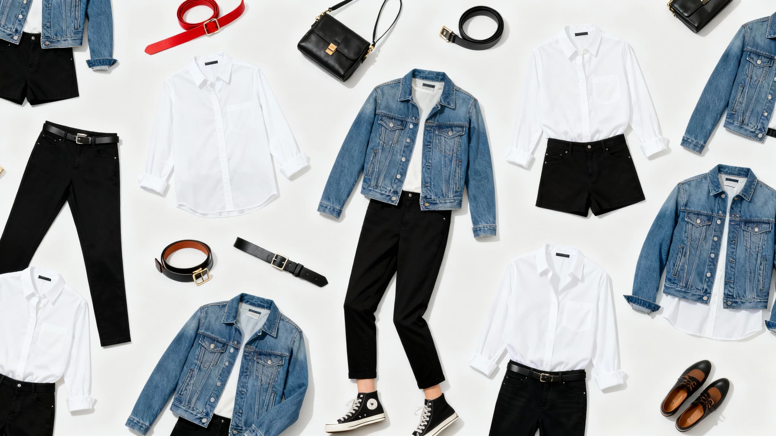 Como montar looks com as roupas que você já tem