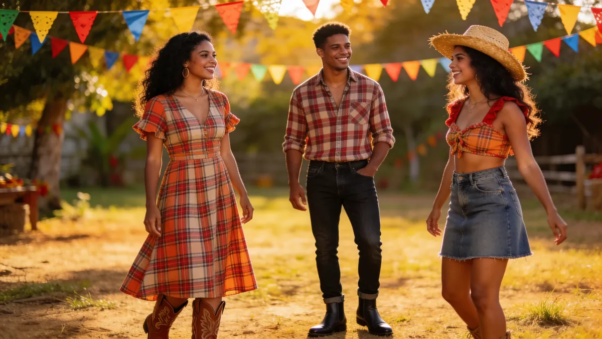 Roupa Festa Junina 2026: Feminino, Masculino e Infantil