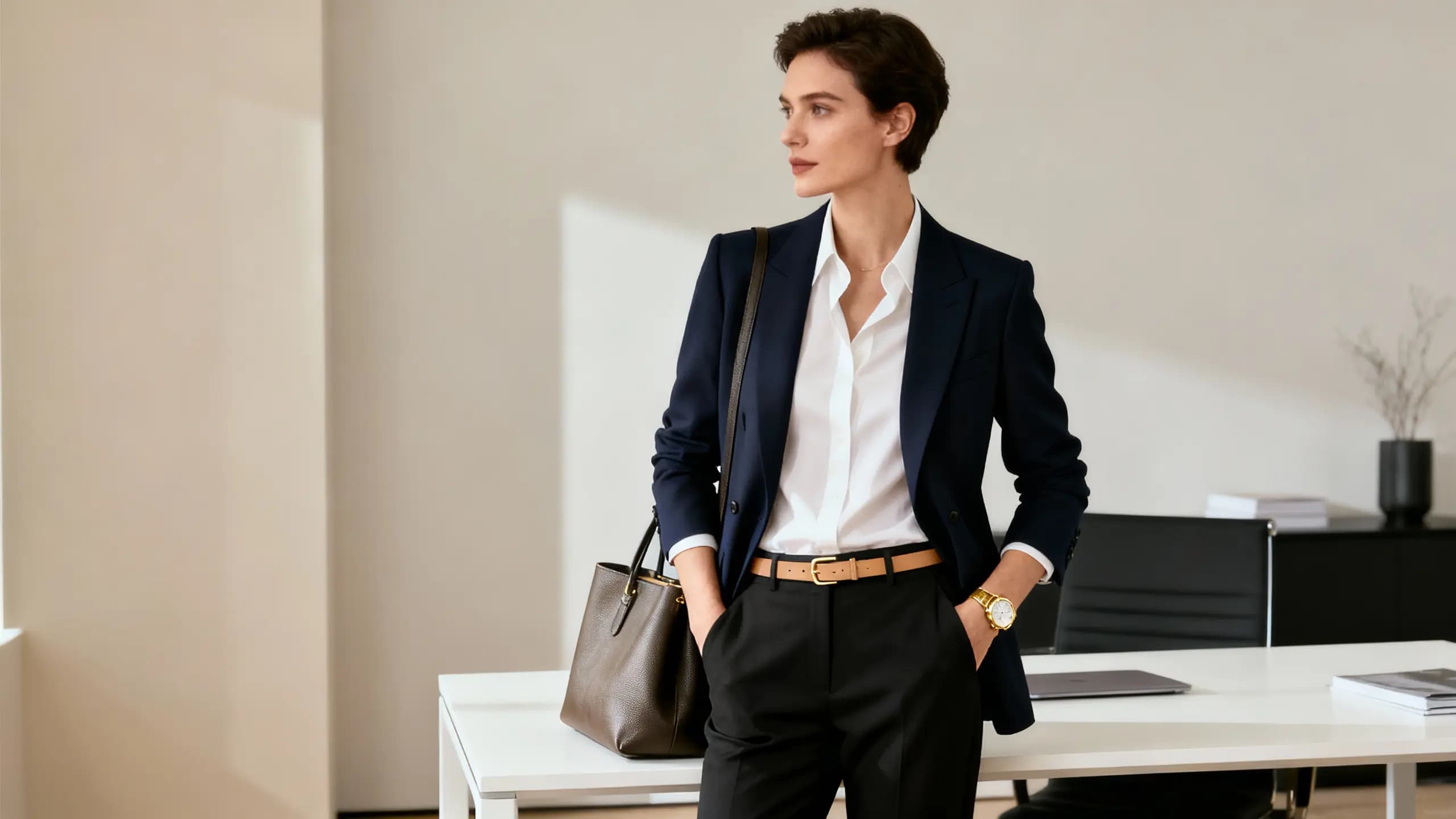 Looks Profissionais: Como Se Vestir Bem no Trabalho com IA