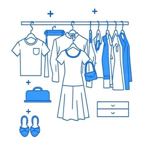 Upload Clothes - Add from your wardrobe or digital catalog