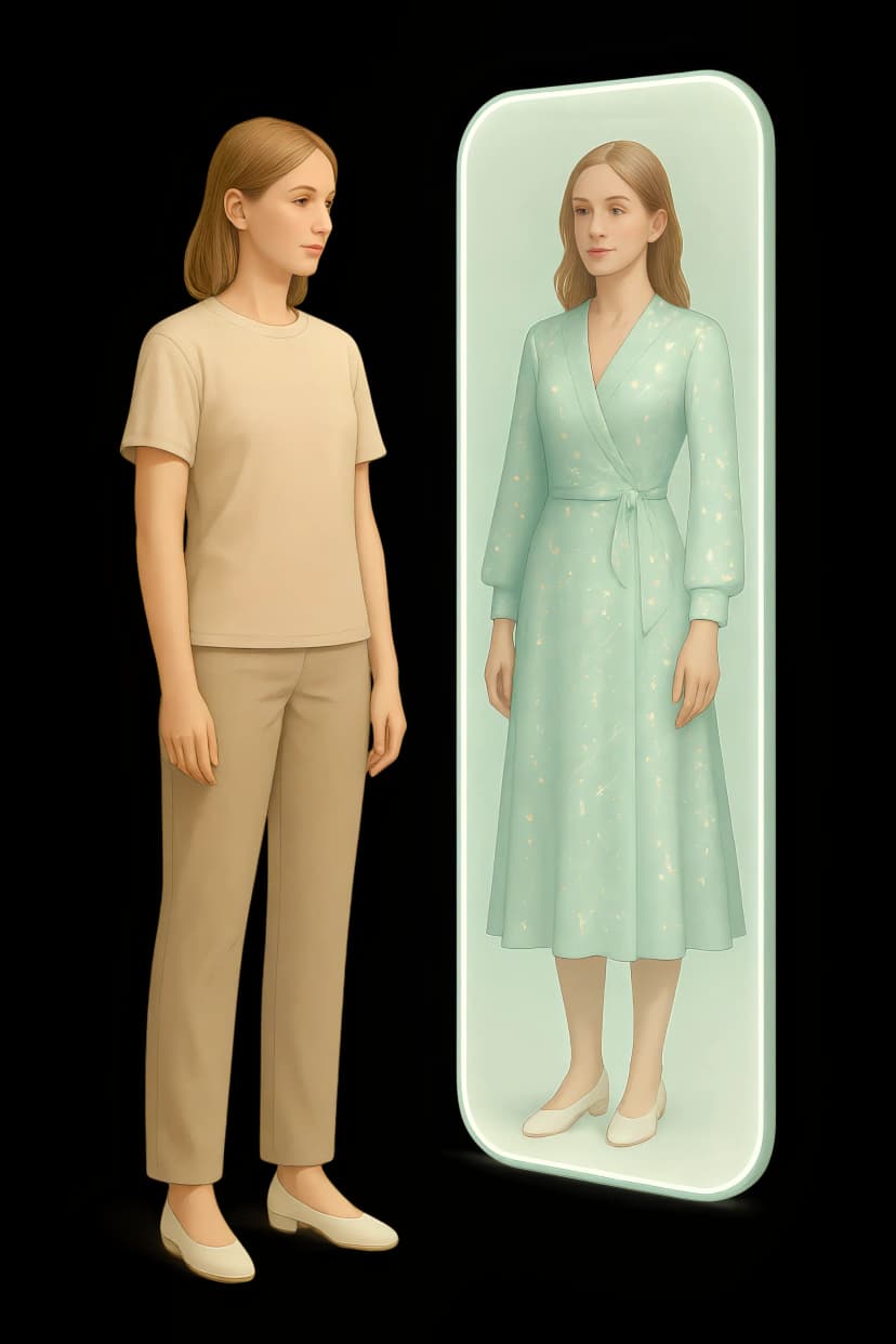 See Your Look - AI-generated outfit preview on your model