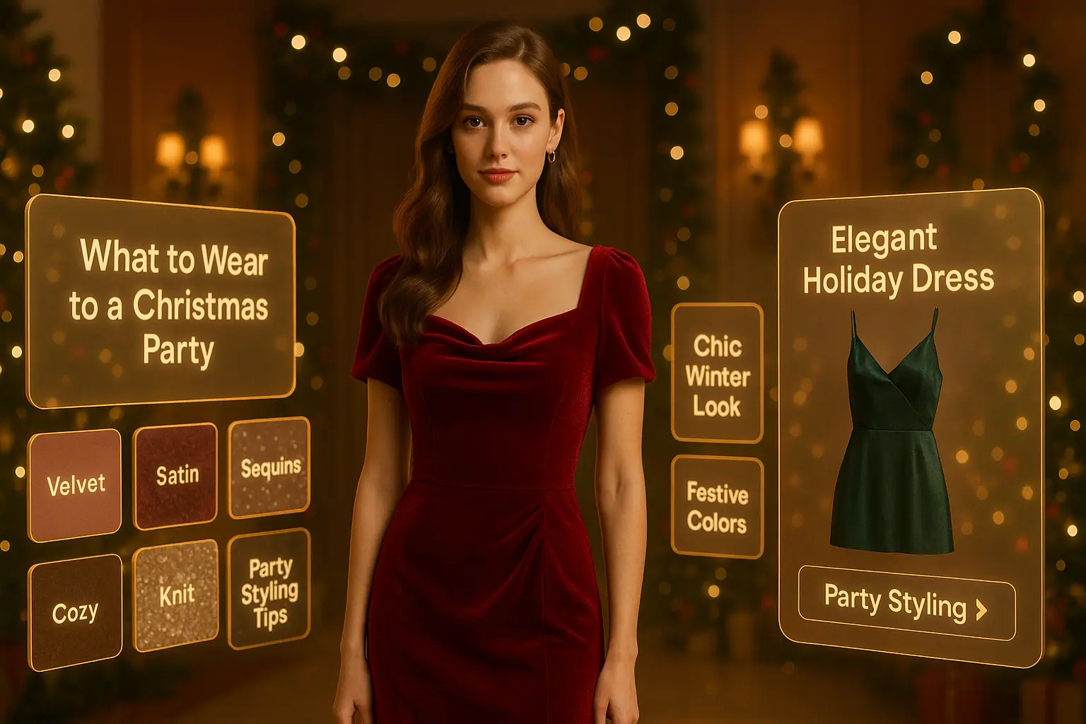 What to Wear to a Christmas Party: Holiday Outfits | Klodsy