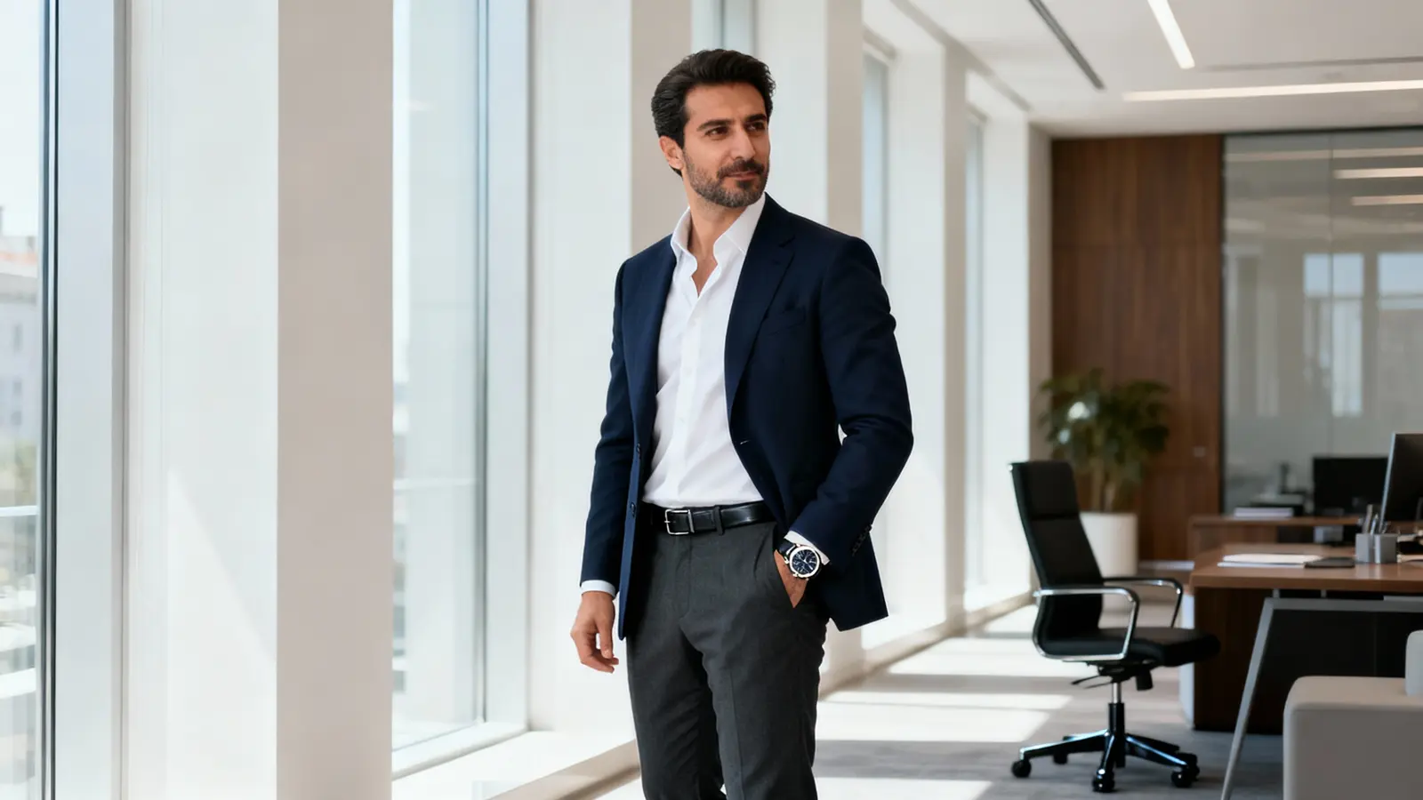 İş için erkek kombin örnekleri