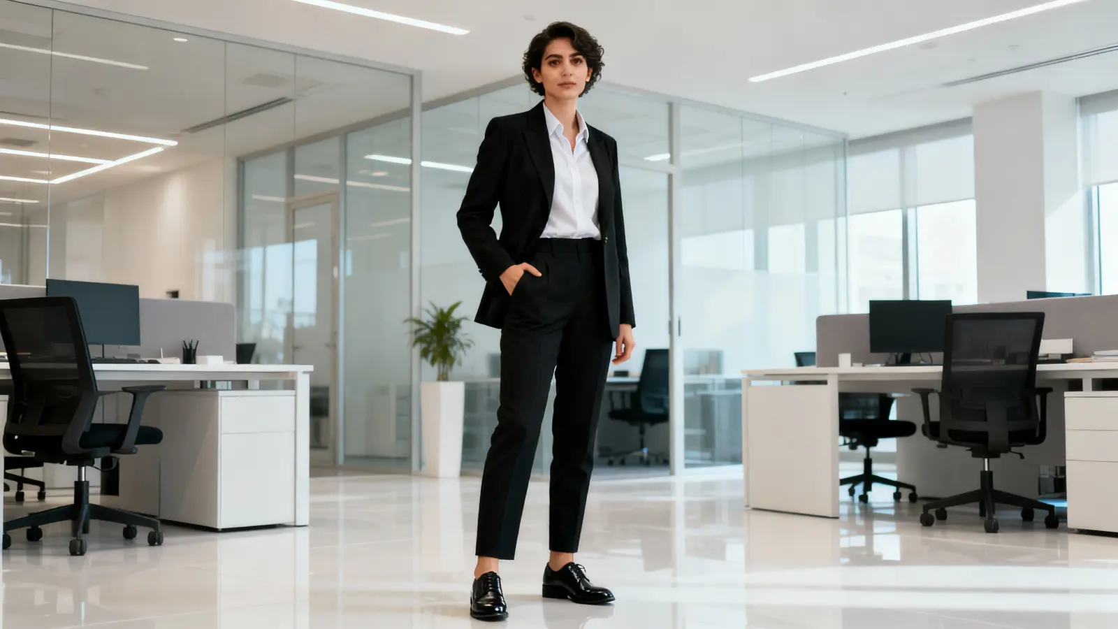 AI teknolojisi ile siyah kombin oluşturma